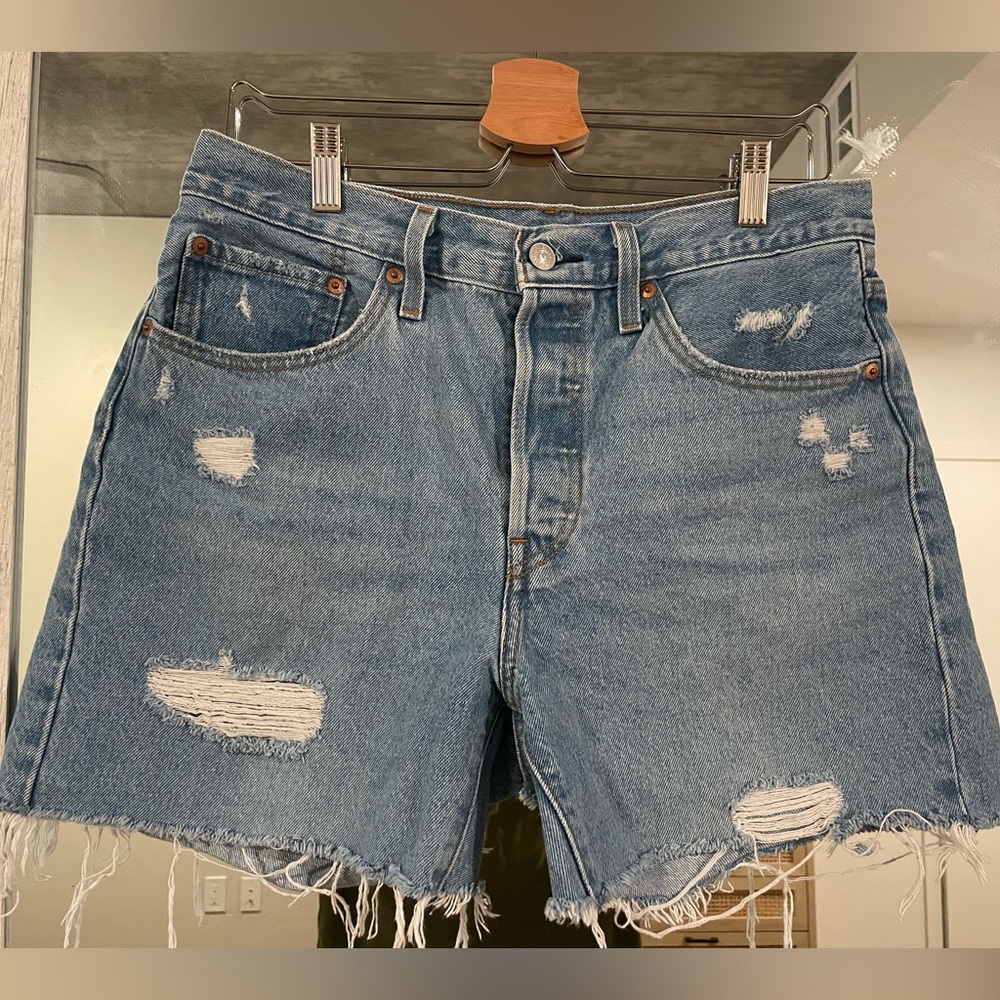 Levi’s 501 Denim Mid Length Shorts